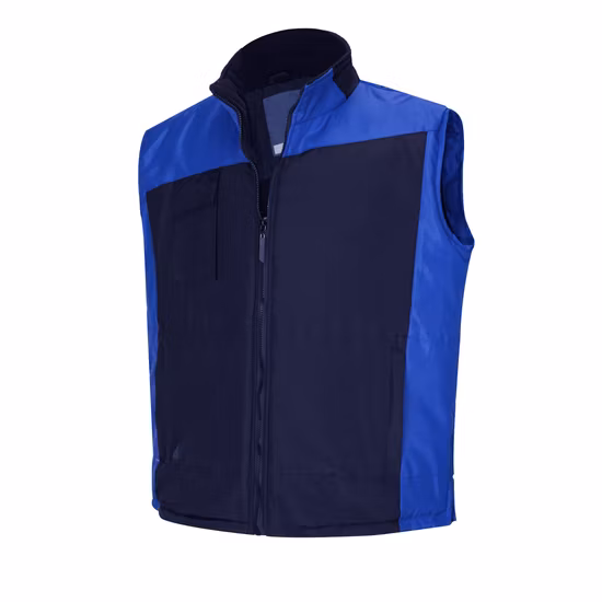 Chaleco ignífugo personalizado de buena calidad y bajo precio, ropa de trabajo, chaleco de alta visibilidad