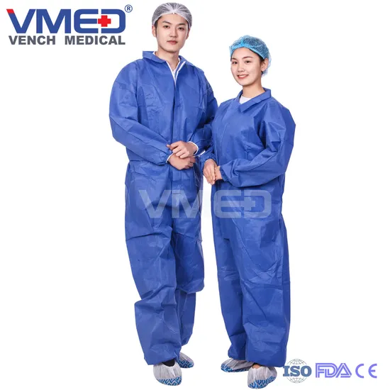 Ropa de protección SMS Ropa de trabajo industrial general Mono de seguridad