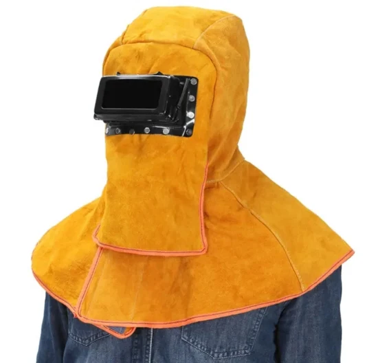 Aleación protege la cabeza protección de seguridad cuello hombro drapeado Fr algodón soldadura Cap Hood